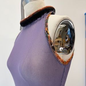 Jean Paul Gautier Mesh Gown from Tribal Series 1990's